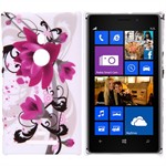 Design Cover til Lumia 925 - Purple Tulipan
